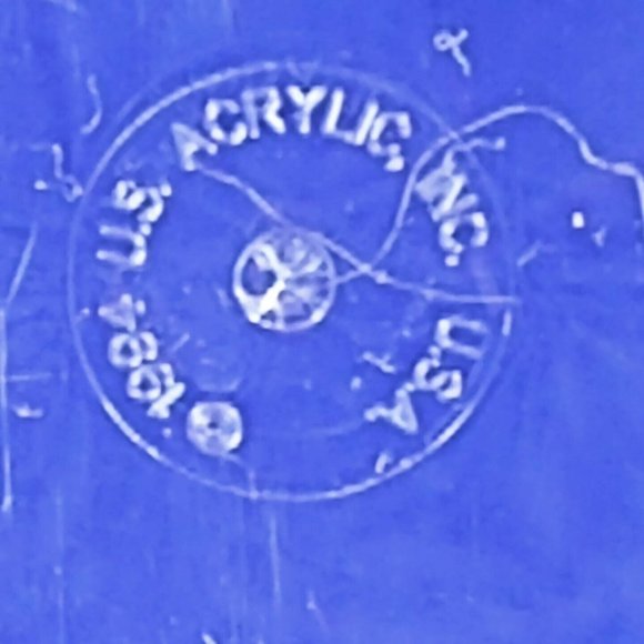 Napkin Salt Pepper Holder Caddy Clear Acrylic 3 Piece Set Vintage Decor - Picture 6 of 10